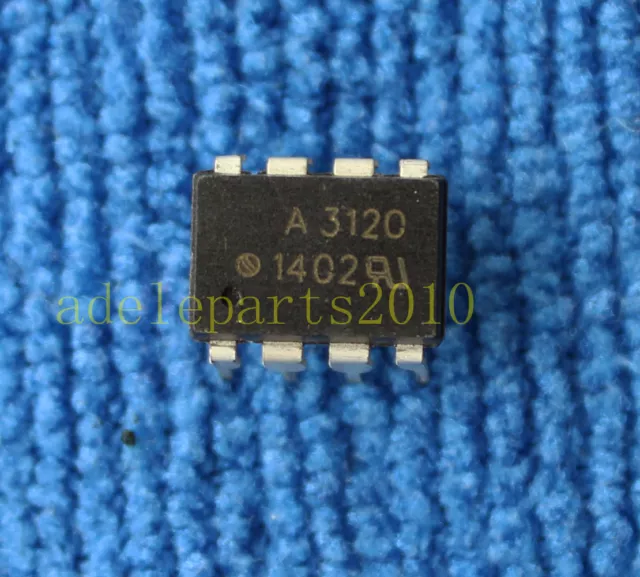 10pcs HCPL-3120-000E HCPL-3120-060E HCPL-3120 A3120 OPTOCOUPLER AVAGO DIP-8