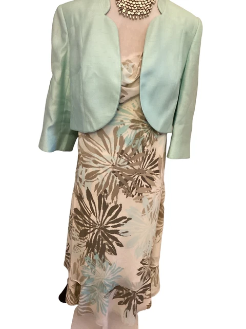 green emerald velvet dress JACQUES VERT Ladies Mint Green Cap Sleeve Boat Neck Midi Shift Dress E   ReThread