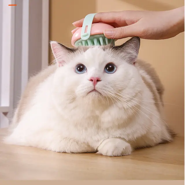 Massage Bath Cat Dog Pet Silicone Brush