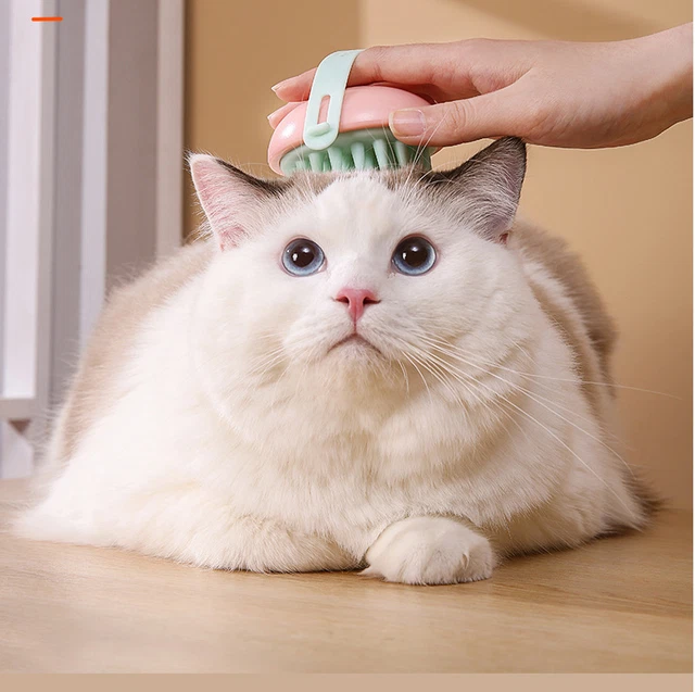Massage Bath Cat Dog Pet Silicone Brush