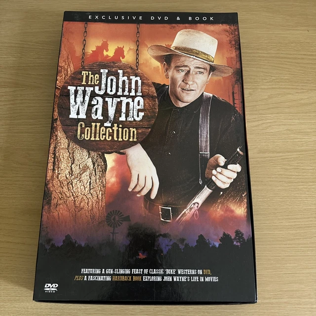 THE JOHN WAYNE Collection Exclusive Dvd + Book Set - New! £9.99 ...