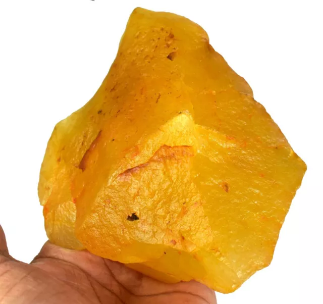 Madagascar Jaune Saphir Pierre Précieuse Naturel 4472 CT / 111 MM Certifié F737