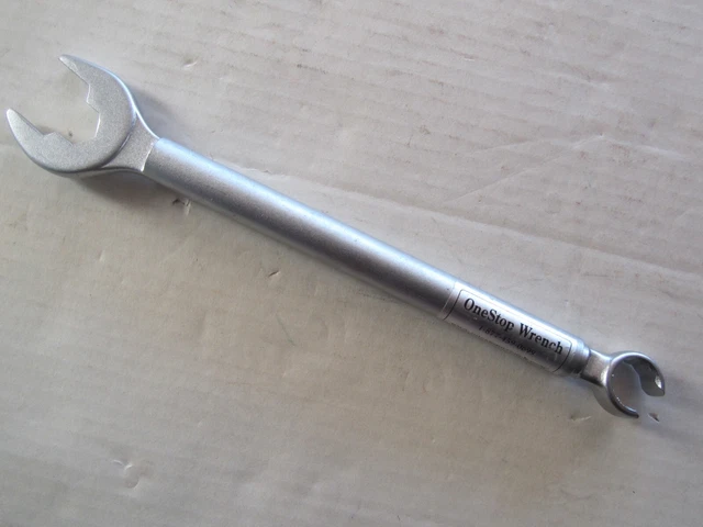 27023 Model 2002 One Stop 2-in-1 Wrench for Angle Stops, Straight Stops