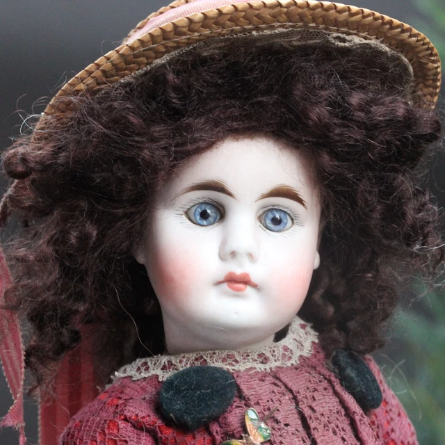 Poupée Ancienne Bouche Fermée Jules Steiner Figure C Tête