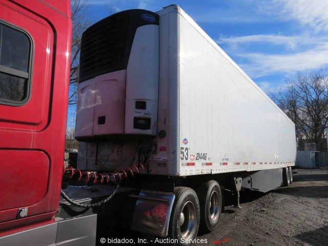 2015 Utility VS2RA  53' T/A Aluminum Carrier Refrigerated Semi Trailer bidadoo