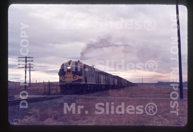 Original Slide ATSF Santa Fe F7A 270 & F7B & F7B & F7A Action In 1968