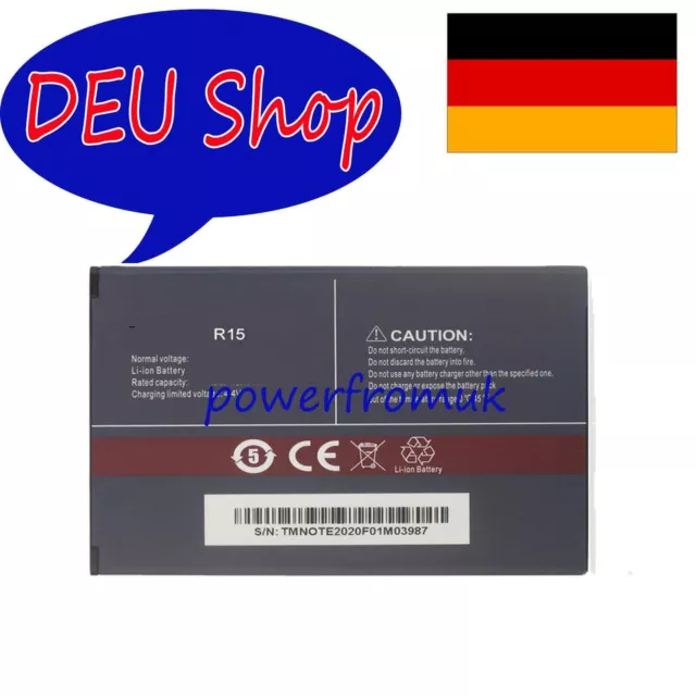 Replacement Battery R15 Akku für Cubot R15 Smartphone Batterie batteria ACCU DEU