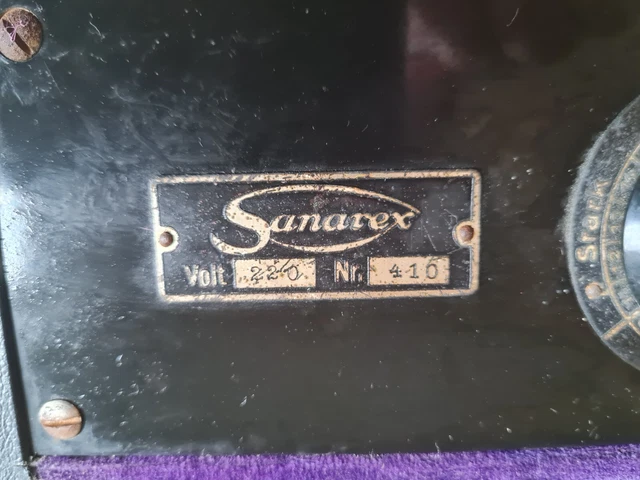 Hochfrequenz Strahlenapparat SANAREX GEMEDA ultraviolett Strahlen Heilapparat 3