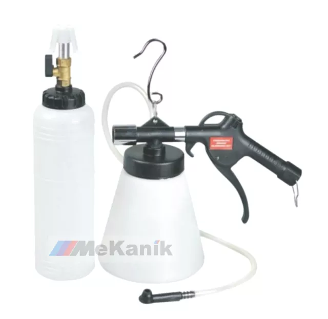 Brake Clutch Fluid Bleeder Kit Vacuum Pump Kit Pneumatic One Man Air Operated