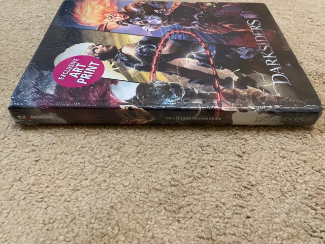 Darksiders III 3 Official Collectors Edition Hardcover Strategy Guide NEW SEALED 3