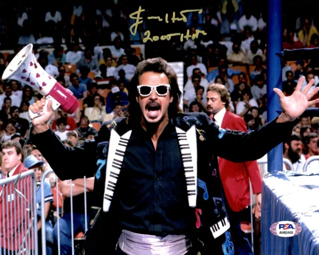 Jimmy Hart autographed signed inscribed 8x10 photo WWE PSA Mouth of the South