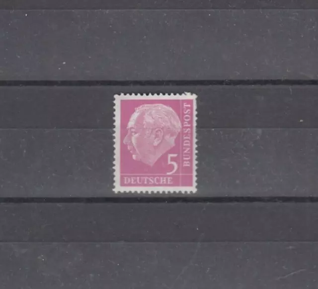 BRD, 1954 Heuss 179 * 5 Pfg. Rollenmarke mit Nr., (36324)