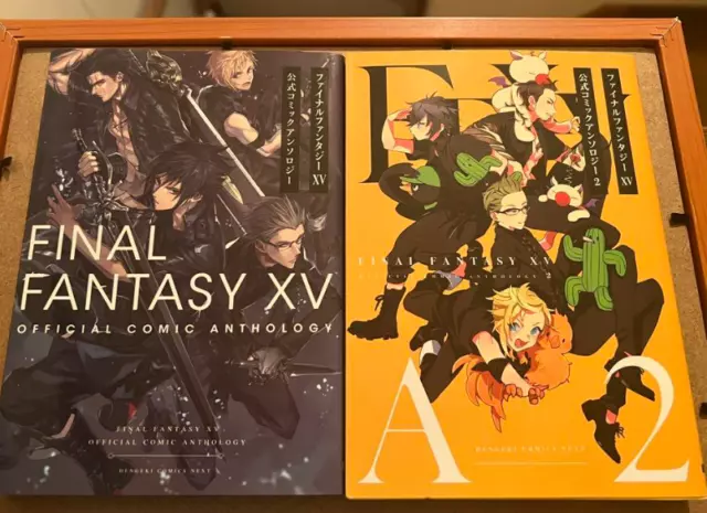 Final Fantasy XV Official Comic Anthology Vol.1 & 2 Set Japanese Version - F/S