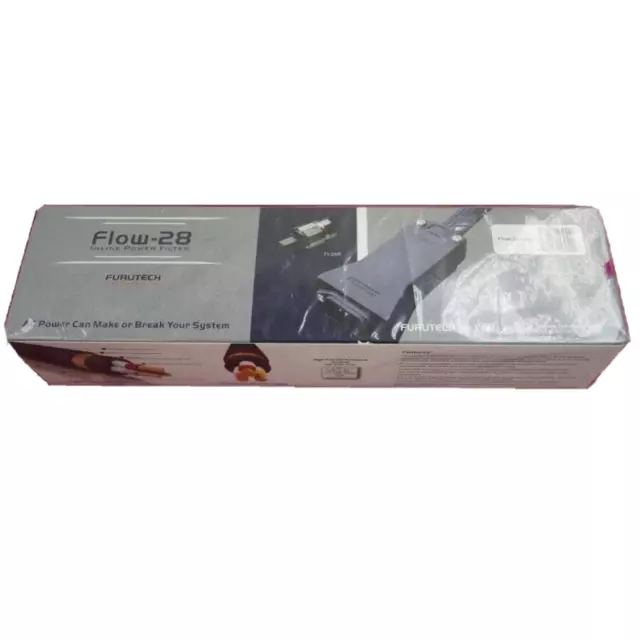 Furutech Power supply unit with built-in noise filter  Flow-28 Japan NEW