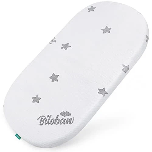 Bassinet Mattress Topper13"x 30" Waterproof Breathable Soft Bassinet Mattress