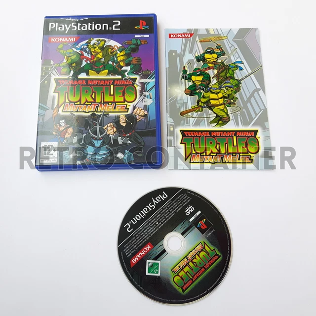 PLAYSTATION 2 PS2:TEENAGE Mutant Ninja Turtles - Mutant Melee [TOP