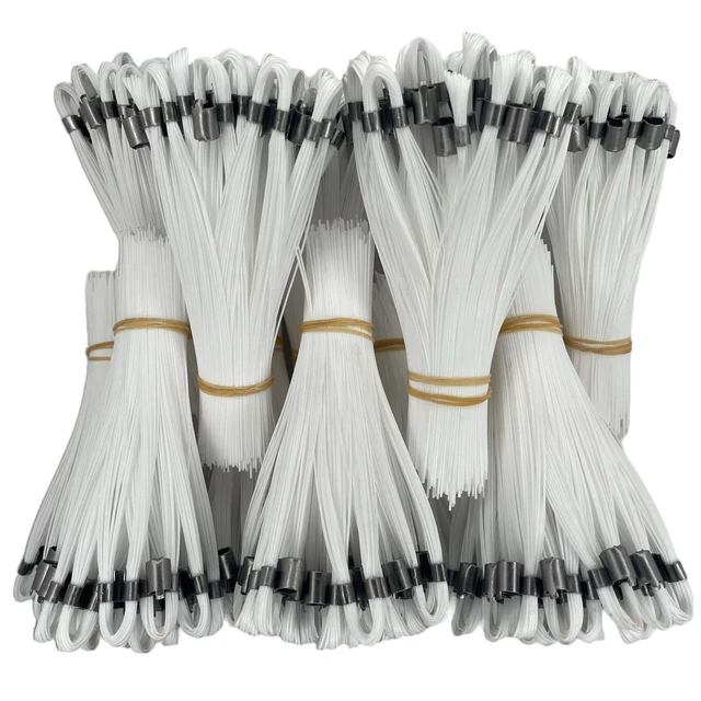 Smi-Carr Stake Chasers White 6 Inch Marking Whiskers (500-Count )