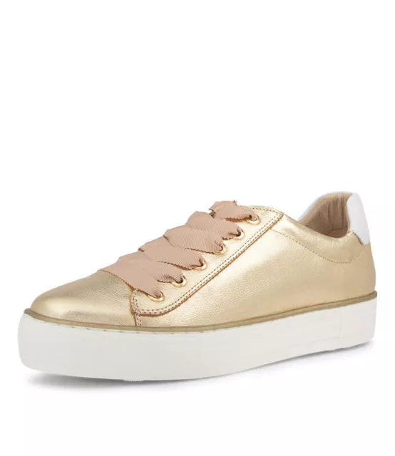 NIB Django & Juliette Finni Soft Leather Sneakers 11 42 RRP $179.95