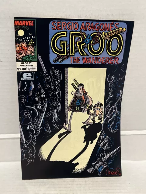 Marvel Epic Comics 1985-1994 SERGIO ARAGONES' GROO The Wanderer Bag & Board