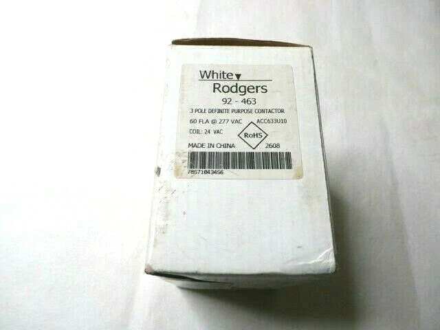 White Rodgers 90-463 Definite Purpose Contactor