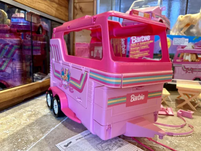 Barbie Van Horse Trailer Ref 11839 Excellent Condition And 100% COMPLETE  ITALY✨ 3