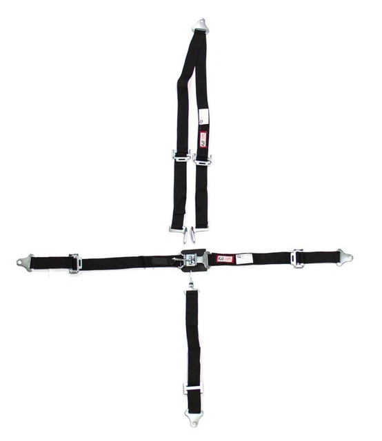 Rjs Safety 2in Jr Drag Harness BK 1004101