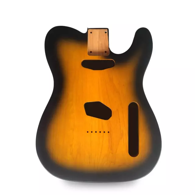 Telecaster Guitar Body – Tobacco Burst Vintage Nitro Satin – 2 Piece Alder