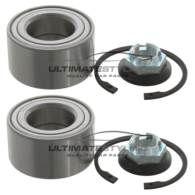 Ford Crown Victoria Wheel Bearing SCITOO Wheel Hub Bearing Assembly - Front Pair For Ford Crown Victoria/Lincoln Town Car 2003-2005 513196 OE Replacement