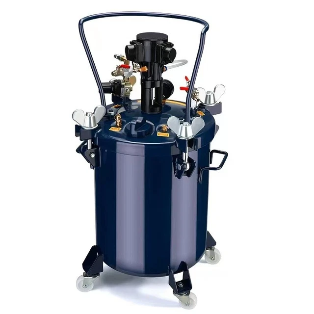 10L Pneumatic Pressure Barrel 201 Stainless Steel Automatic Mixer