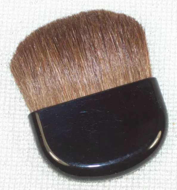 Mary Kay Black Round Brush w Sable Bristles New for Powder Foundation Blush