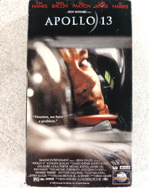 APOLLO 13 VHS 1995 Starring Tom Hanks Kevin Bacon Bill Paxton £3.16 ...