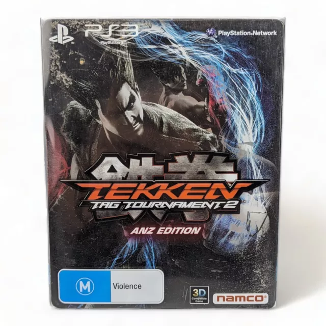 PS3 Game TEKKEN Tag Tournament 2 ANZ Edition Steelbook Sony PlayStation 3