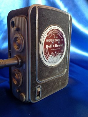 CINEPRESA VIDEOCAMERA  BELLE & HOWELL PROIETTORE AGFA VINTAGE 