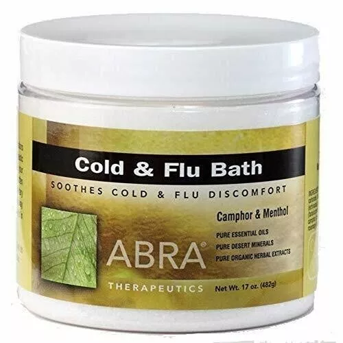 Abra Therapeutics Herbal Hydrotherapy Therapeutic Baths Cold and Flu 17 oz