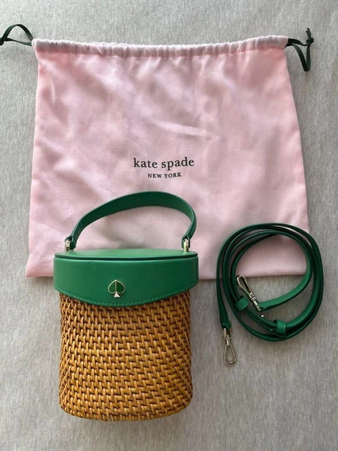 Kate Spade New York shoulder bag basket bag green women's
