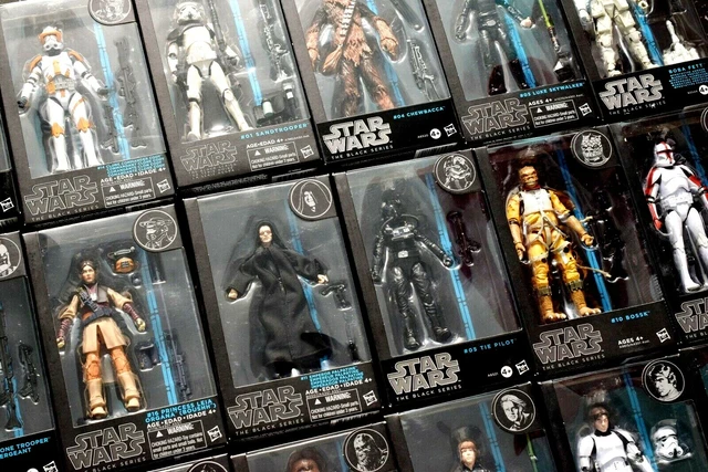 Star wars on sale black series list