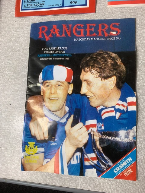 FOOTBALL PROGRAMMES & Memorabilia - Celtic Manchester United Rangers ...