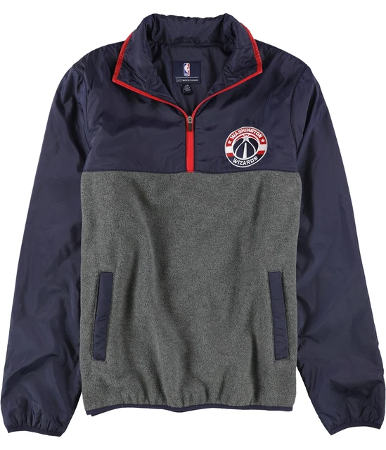 G-III Sports Uomo Washington Wizards Giacca IN Pile, Grigio, Large (Regolare)