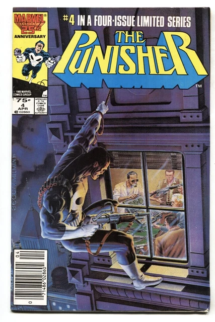 Punisher Limited Series #4 - 1986 - Marvel - VF- - comic book