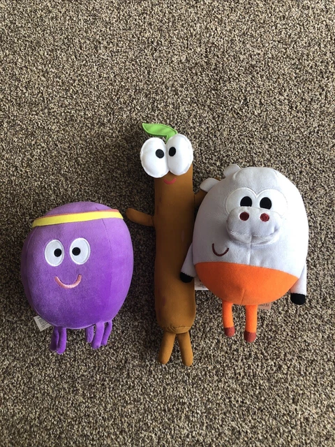 HEY DUGGEE PLUSH Toys Betty Squirrel Roly & Sticky Stick See ...