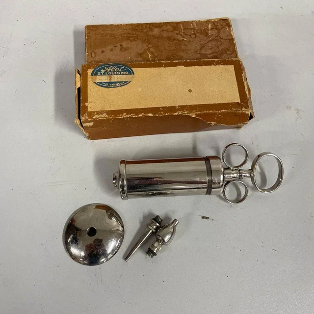 Antique Aloe Ear Irrigation Medical Supply Made in Germany - HN
