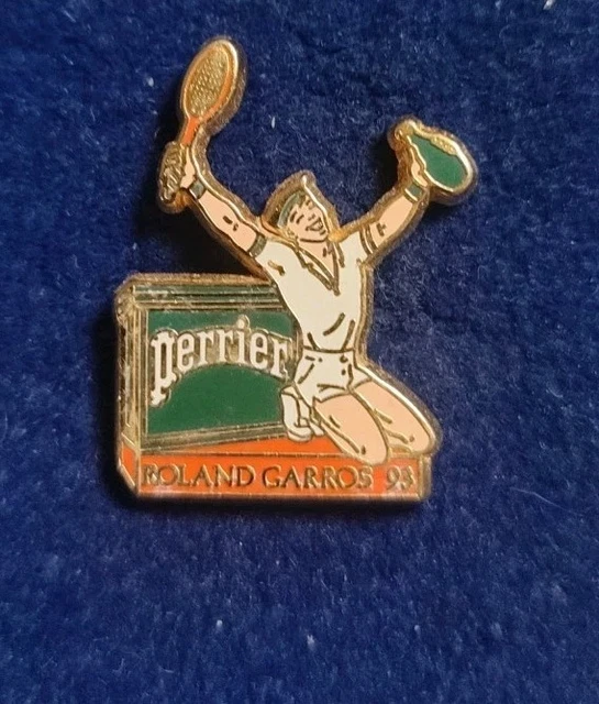 vintage tennis pins BNP Roland Garros 1973/1993 A- Bertrand