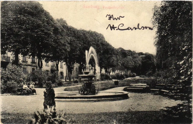 CPA AK SARREBOURG - SAARBURG i. L. - Freiheitsplatz (387598)