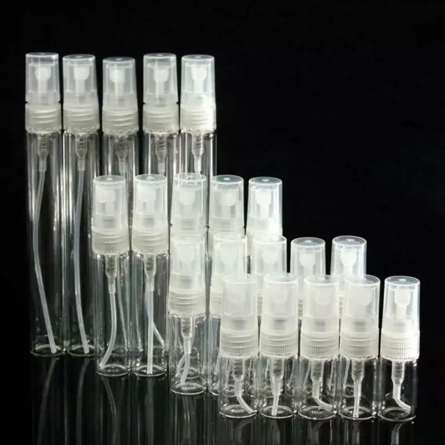 3ml 10ml Small Empty Plastic Bottle Spray Atomiser Sample Travel Perfume Bottles