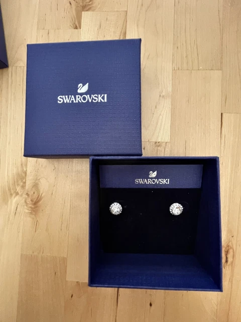 Swarovski Angelic Stud Earrings White Rhodium Plated Swarovski Angelic Stud Earrings White Rhodium Plated