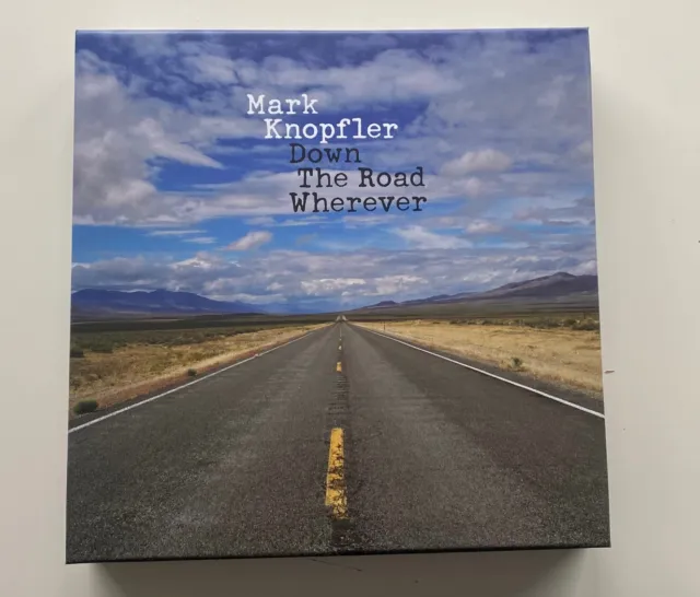 Mark Knopfler  DOWN THE ROAD WHEREVER 3LP, CD Ltd. Deluxe Edt. Box Set - gebrauc