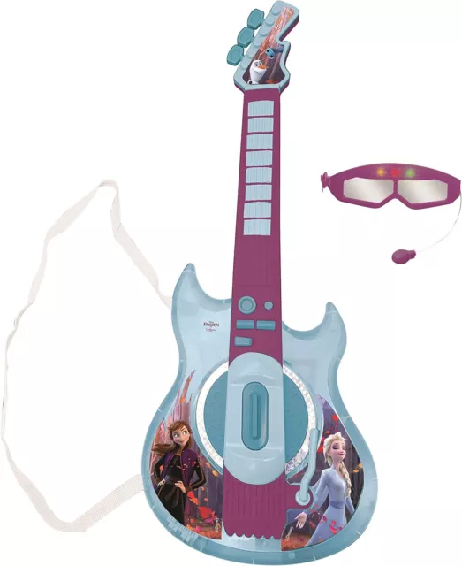 Lexibook K260FZ Disney Frozen Die Eiskönigin ELSA Gitarre mir Brille Mikro BWARE