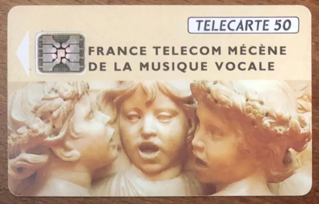 MUSIQUE VOCALE 50U SC5 TELECARTE RÉF PHONECOTE F2391Ab UT CARTE PUBLIQUE SCHEDA