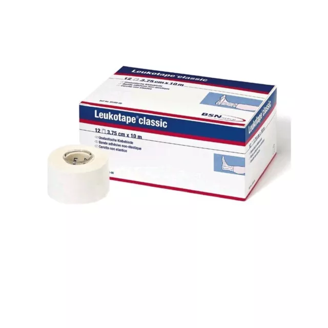 BSN Leukotape classic 3,75 cm x 10 m Tape 1 Rolle Weiß Tape Sportband Sport-Tape