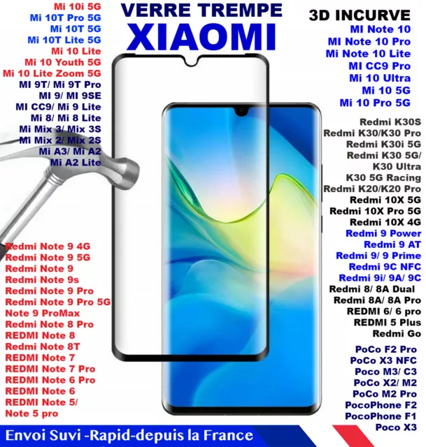Film de protection écran pour Xiaomi Redmi 10X Pro/10X/9/9A/9C - Ma Coque